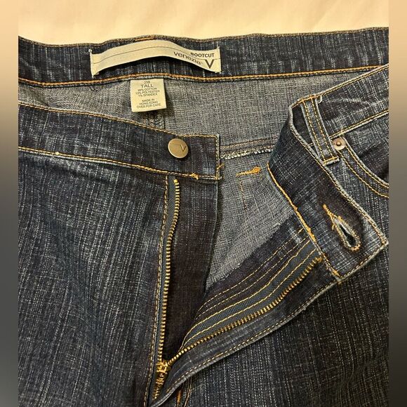 Venezia Bootcut Denim Women's High Rise Blue Jeans size 28 Tall - Picture 3 of 9